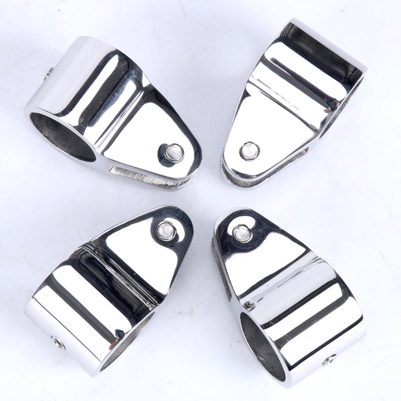 Amarine Made Amarine-made 3 Bow Bimini Top Fittings Fit 7/8" ï¼Œ Bimini Top, LeaningTech, Boat Stainless Steel Jaw Slide Cap Fittings Marine Hardware Set - Image 5